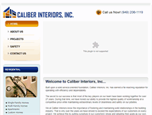 Tablet Screenshot of caliberint.net